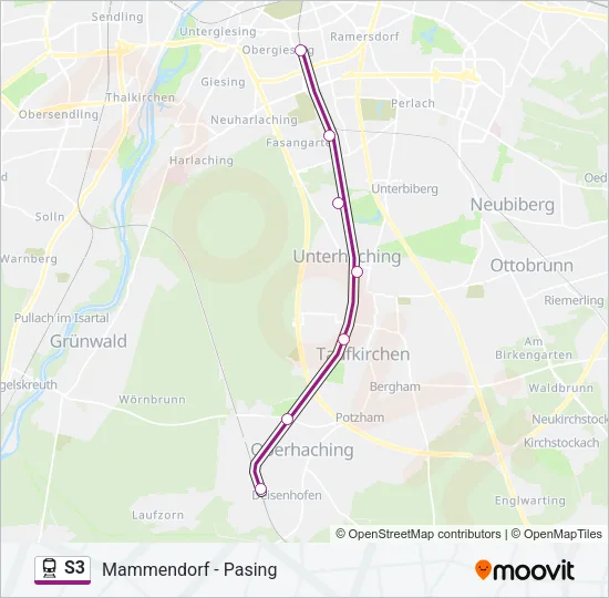 S3  Line Map