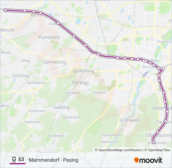 S3  Line Map