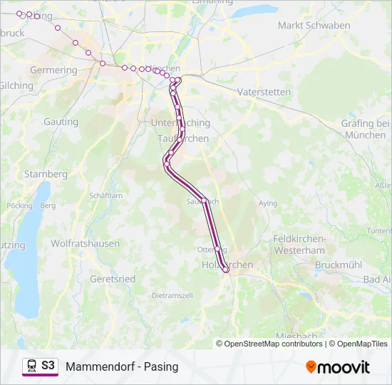 S3  Line Map