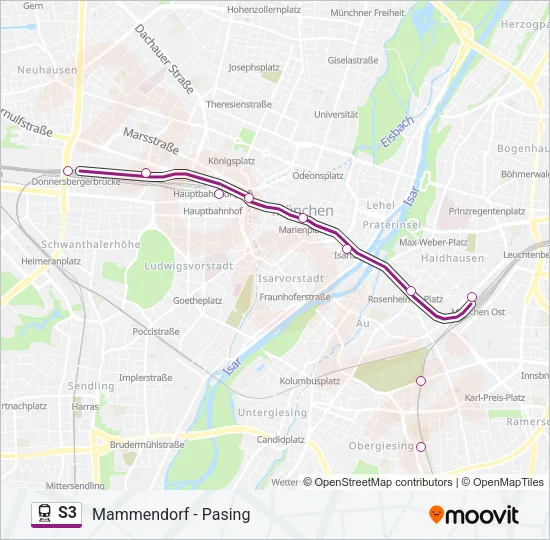 S3  Line Map
