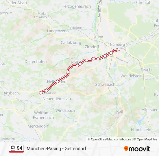  S4: карта маршрута