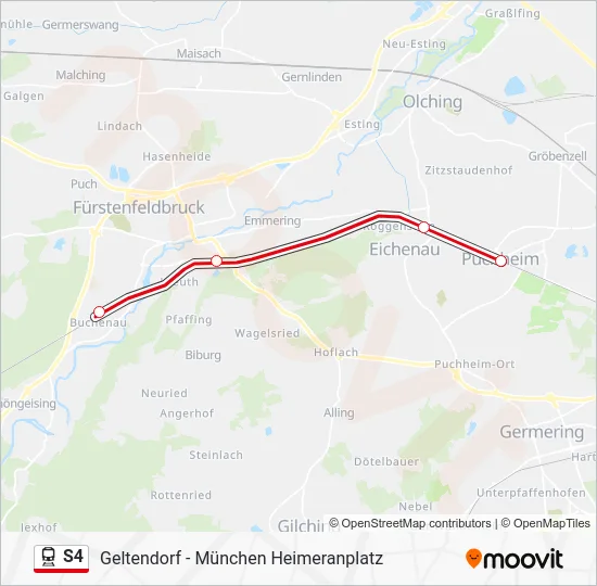  S4: карта маршрута