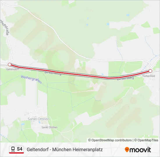  S4: карта маршрута