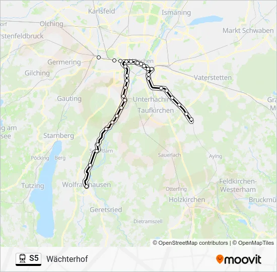  S5: карта маршрута