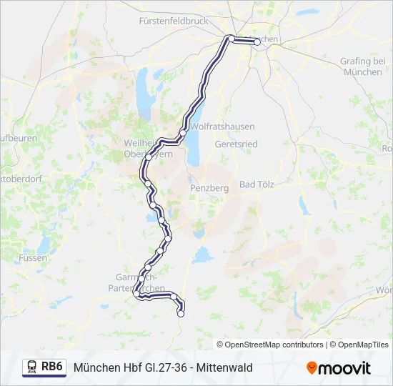 RB6  Line Map