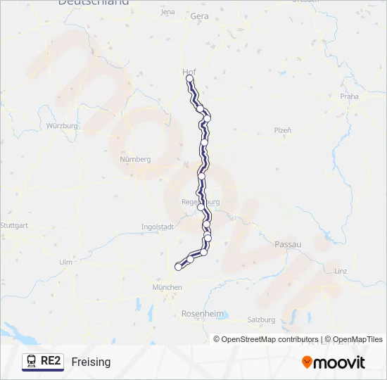  RE2: карта маршрута