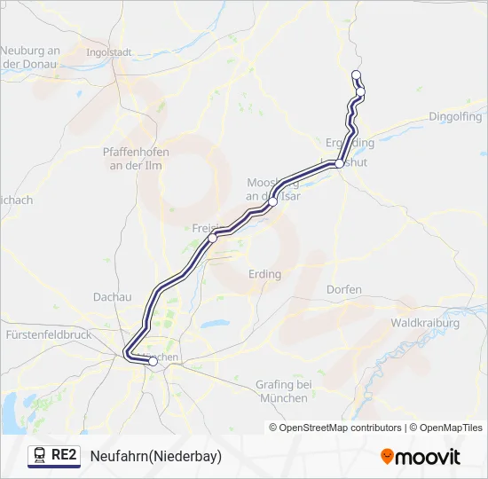  RE2: карта маршрута