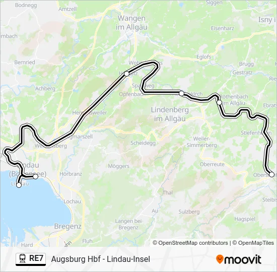  RE7: карта маршрута