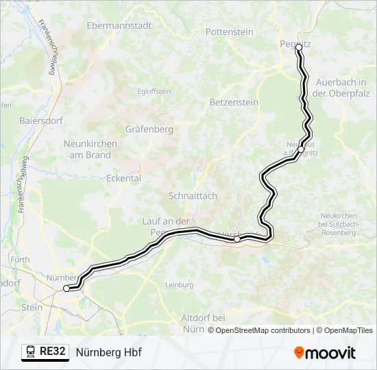 RE32  Line Map