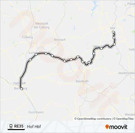 RE35  Line Map