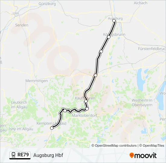 RE79  Line Map