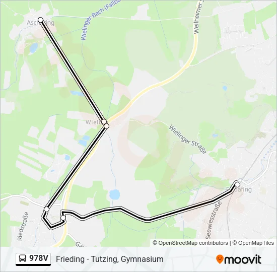 978V Bus Line Map
