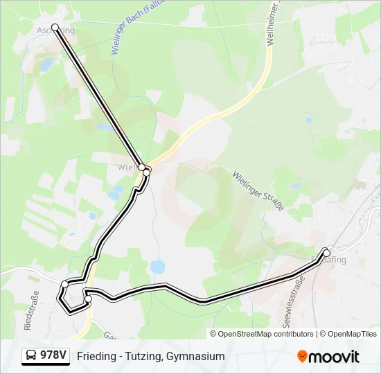 978V Bus Line Map