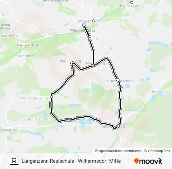 Автобус 122 RUFBUS: карта маршрута