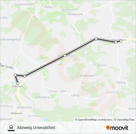 Автобус 219 RUFBUS: карта маршрута