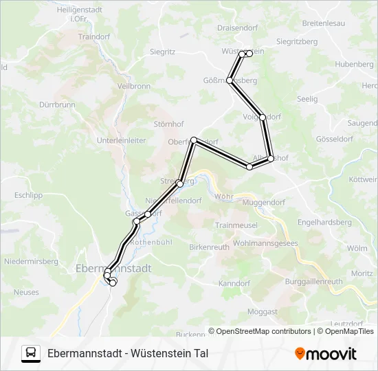 Автобус 231 RUFBUS: карта маршрута