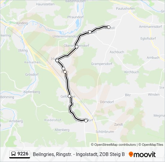 9226 Route: Schedules, Stops & Maps - Neuzell (Updated)