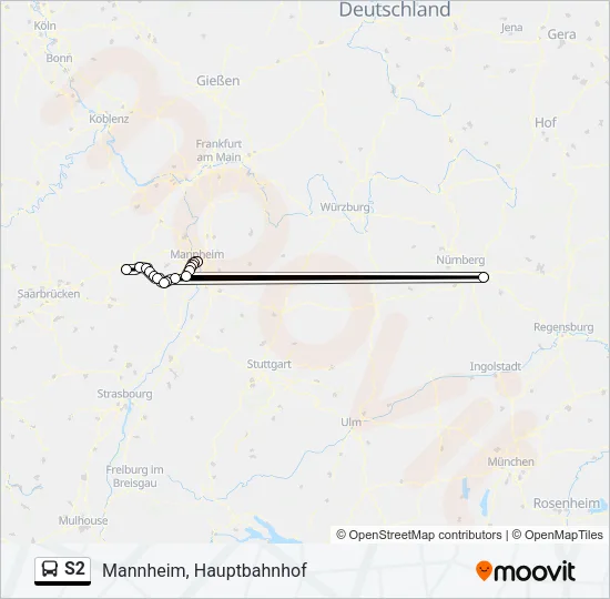 S2  Line Map