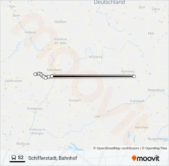 S2  Line Map