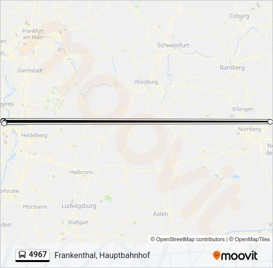 4967  Line Map