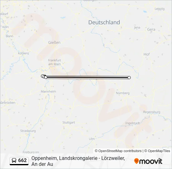  662: карта маршрута