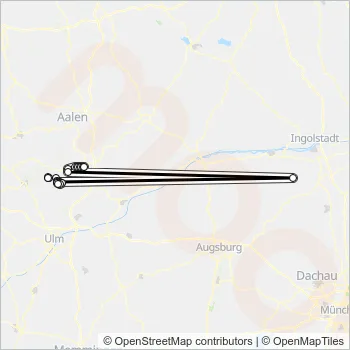 75 Bus Line Map
