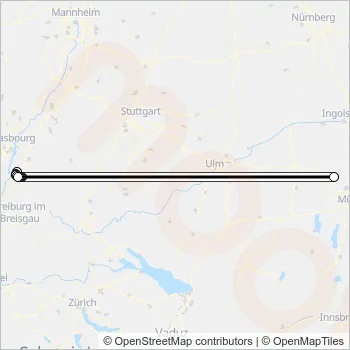 100 Bus Line Map