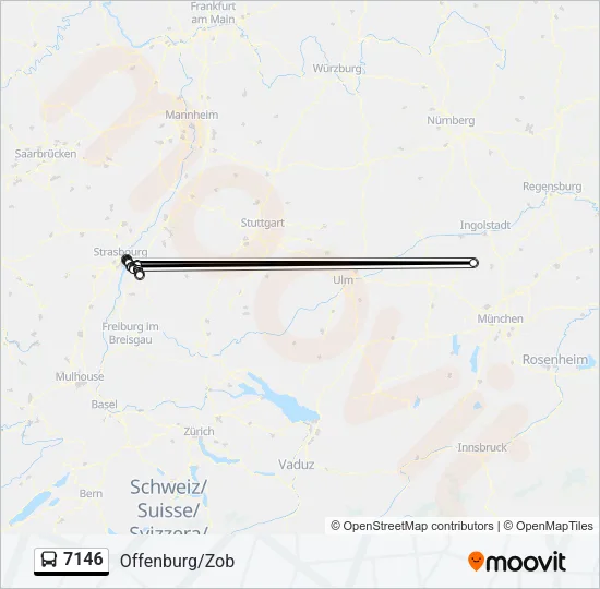 7146 Bus Line Map