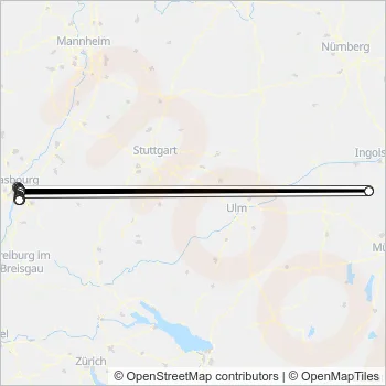 301 Bus Line Map