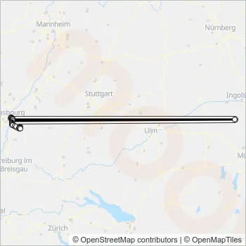 301 Bus Line Map