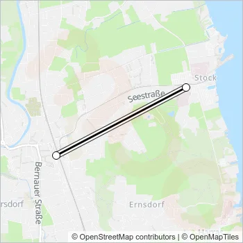 CHIEMSEEBAHN Train Line Map