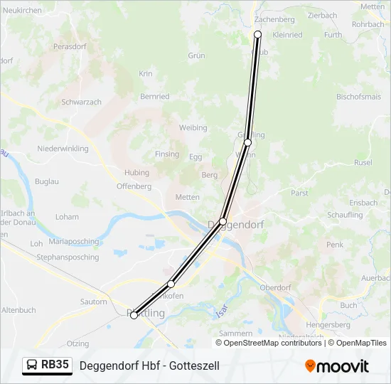 RB35  Line Map