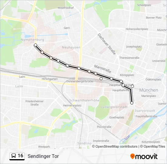  16: карта маршрута
