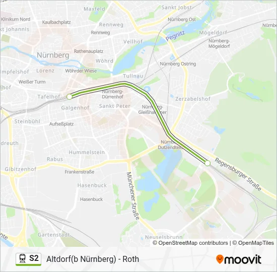 S2  Line Map