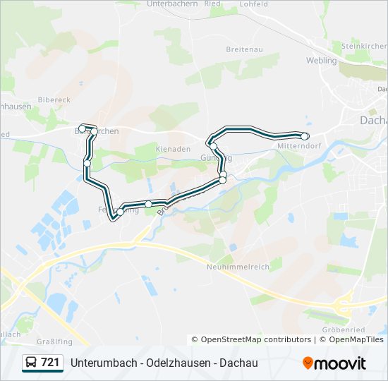 B47 Bus Route Map 721 Route: Schedules, Stops & Maps - Mitterndorf (Updated)