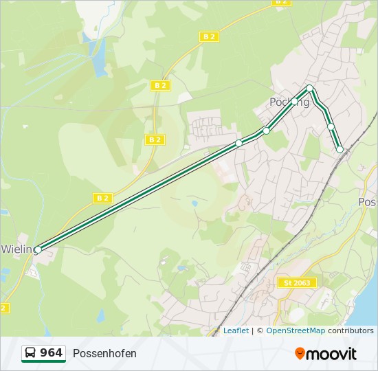 964 MVV Bus Fahrpläne Moovit