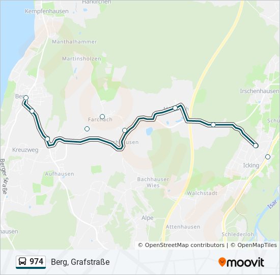 974 Route Schedules Stops Maps Berg Grafstrasse