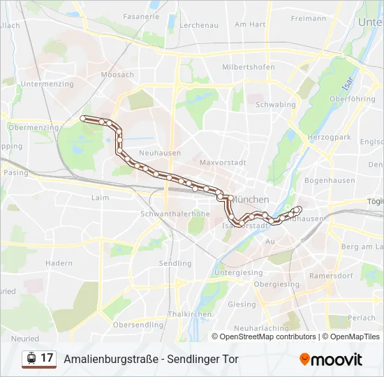 17 Light Rail Line Map