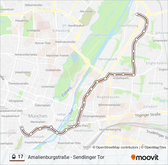 17 Light Rail Line Map