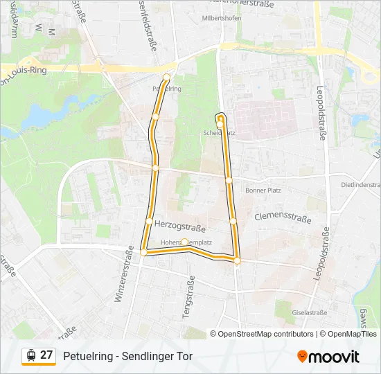 27 Light Rail Line Map