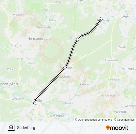 RB31-SEV Bus Line Map