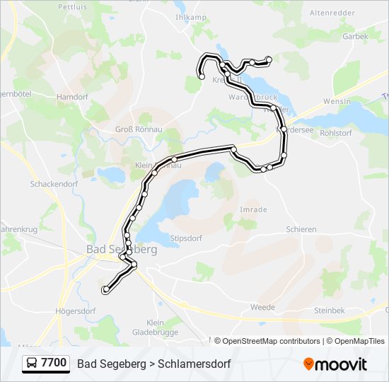 7700 bus Line Map