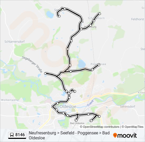 8146 bus Line Map