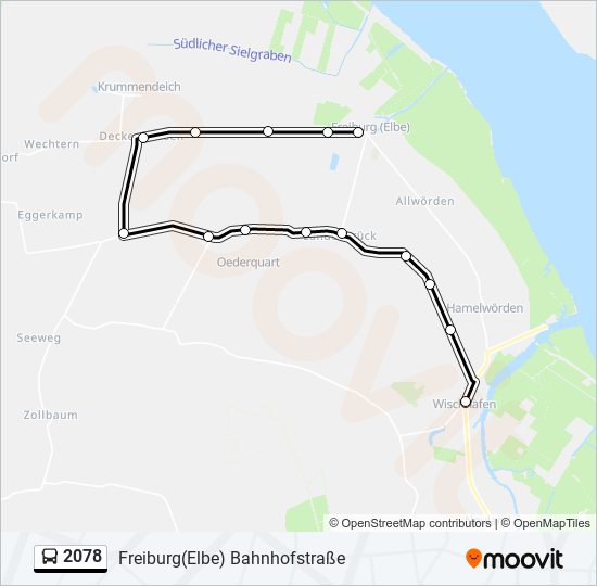 2078 bus Line Map