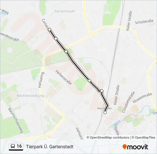 16  Line Map