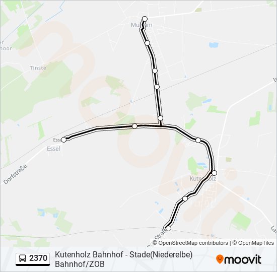 2370 bus Line Map