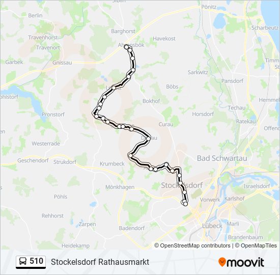 510 Route: Schedules, Stops & Maps - Stockelsdorf Rathausmarkt (Updated)