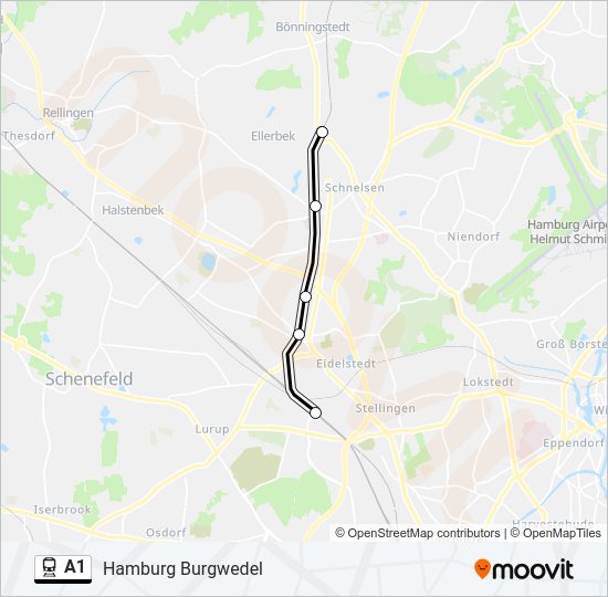 a1 Route: Schedules, Stops & Maps - Hamburg Burgwedel (Updated)