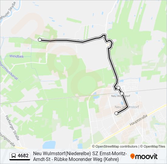 4682 bus Line Map