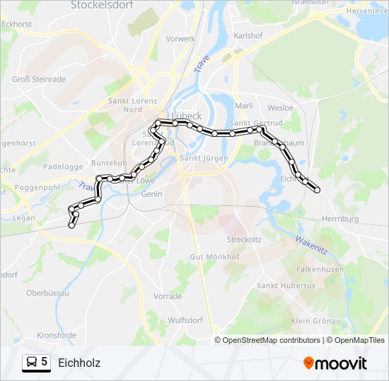 5 Route Schedules, Stops & Maps Eichholz (Updated)
